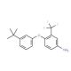 4-[3-(tert-Butyl)phenoxy]-3-(trifluoromethyl)-phenylamine - chemical structure image