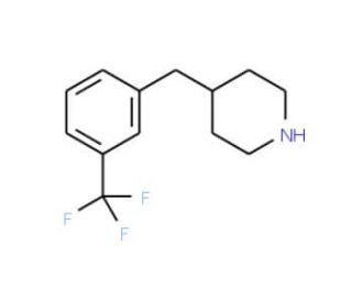 4-(3-Trifluoromethyl-benzyl)-piperidine (CAS 37581-28-5) - chemical structure image