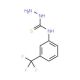 4-[3-(Trifluoromethyl)phenyl]-3-thiosemicarbazide (CAS 20069-30-1) - chemical structure image