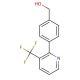 4-[3-(Trifluoromethyl)pyridin-2-yl]benzyl alcohol - chemical structure image