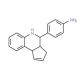 4-(3a,4,5,9b-Tetrahydro-3H-cyclopenta[c]quinolin-4-yl)-phenylamine - chemical structure image