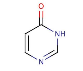 4(3H)-Pyrimidinone (CAS 4562-27-0) - chemical structure image