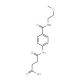 4-(4-{[(2-Methoxyethyl)amino]carbonyl}anilino)-4-oxobutanoic acid - chemical structure image