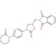 4-[4-[(5S)-5-Phthalimidomethyl-2-oxo-3-oxazolidinyl]phenyl]-3-morpholinone - chemical structure image