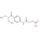 4-{4-[(Diethylamino)carbonyl]anilino}-4-oxobutanoic acid - chemical structure image
