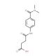 4-{4-[(Dimethylamino)carbonyl]anilino}-4-oxobutanoic acid - chemical structure image