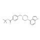 4-[4-(1H-indol-4-yl)-piperazin-1-ylmethyl]-benzoic acid tert-butyl ester (CAS 1044764-12-6) - chemical structure image