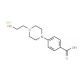 4-[4-(2-Hydroxy-ethyl)-piperazin-1-yl]-benzoic acid hydrochloride - chemical structure image