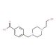 4-[4-(2-Hydroxy-ethyl)-piperazin-1-ylmethyl]-benzoic acid - chemical structure image