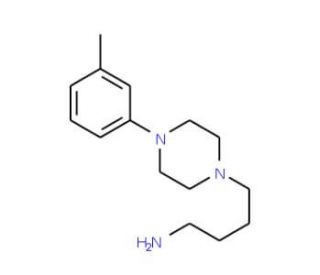 4-[4-(3-methylphenyl)piperazin-1-yl]butan-1-amine - chemical structure image