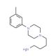 4-[4-(3-methylphenyl)piperazin-1-yl]butan-1-amine - chemical structure image