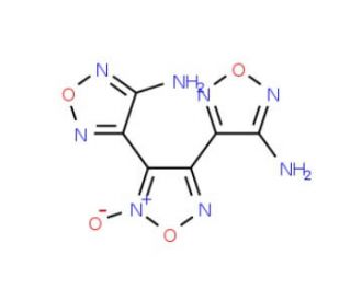4-[4-(4-Amino-1,2,5-oxadiazol-3-yl)-2-oxido-1,2,5-oxadiazol-3-yl]-1,2,5-oxadiazol-3-amine - chemical structure image