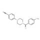4-[4-(4-Aminobenzoyl)piperazino]-benzene carbonitrile (CAS 885949-73-5) - chemical structure image