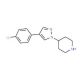 4-[4-(4-Chlorophenyl)-1H-pyrazol-1-yl]piperidine (CAS 902836-38-8) - chemical structure image