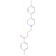 4-[4-(4-Chlorophenyl)-3,6-dihydro-1(2H)-pyridinyl]-1-(4-fluorophenyl)-1-butanone (CAS 52669-92-8) - chemical structure image