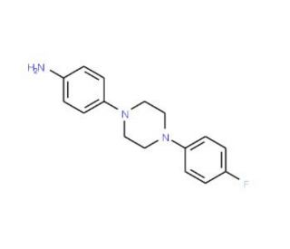 4-[4-(4-Fluorophenyl)piperazino]aniline - chemical structure image