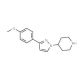 4-[4-(4-Methoxyphenyl)-1H-pyrazol-1-yl]piperidine - chemical structure image