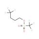 4,4,4-Trifluorobutyl trifluoromethanesulphonate (CAS 885275-65-0) - chemical structure image