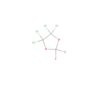 4,4,5,5-Tetrachloro-2,2-difluoro-1,3-dioxolane (CAS 87075-01-2) - chemical structure image
