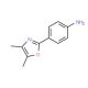 4-(4,5-Dimethyl-oxazol-2-yl)-phenylamine - chemical structure image