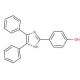 4-(4,5-Diphenyl-2-imidazolyl)phenol (CAS 1752-94-9) - chemical structure image