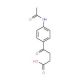 4-(4-Acetamidophenyl)-4-oxobutanoic acid (CAS 5473-15-4) - chemical structure image
