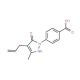 4-(4-Allyl-5-hydroxy-3-methyl-pyrazol-1-yl)-benzoic acid - chemical structure image