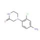 4-(4-amino-2-chlorophenyl)piperazin-2-one (CAS 926250-84-2) - chemical structure image
