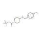4-(4-amino-benzylamino)-piperidine-1-carboxylic acid tert-butyl ester (CAS 1189106-71-5) - chemical structure image