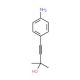 4-(4-Amino-phenyl)-2-methyl-but-3-yn-2-ol - chemical structure image
