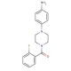 [4-(4-Amino-phenyl)-piperazin-1-yl]-(2-fluoro-phenyl)-methanone - chemical structure image