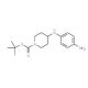 4-(4-amino-phenylamino)- piperidine-1-carboxylic acid tert-butyl ester (CAS 1071932-29-0) - chemical structure image