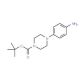 4-(4-Aminophenyl)piperazine-1-carboxylic acid tert-butyl ester (CAS 170911-92-9) - chemical structure image