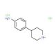4-(4-Aminophenyl)piperidine 2HCl (CAS 548768-98-5) - chemical structure image