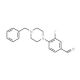 4-(4-Benzyl-1-piperazino)-3-fluoro-benzaldehyde (CAS 883512-41-2) - chemical structure image