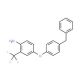 4-(4-Benzylphenoxy)-2-(trifluoromethyl)aniline - chemical structure image