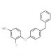 4-(4-Benzylphenoxy)-3-chloroaniline - chemical structure image