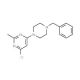 4-(4-Benzylpiperazino)-6-chloro-2-methylpyrimidine - chemical structure image