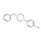4-(4-Benzylpiperazino)aniline (CAS 16154-69-1) - chemical structure image