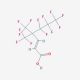 4,4-Bis(trifluoromethyl)-2H,3H-heptafluoroheptenoic acid (CAS 261503-43-9) - chemical structure image