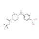 4-(4-BOC-Piperazine-1-carbonyl)phenylboronic acid (CAS 1150114-76-3) - chemical structure image