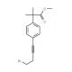 4-(4-Bromo-1-butyn-1-yl)-α,α-dimethyl-benzeneacetic Acid Methyl Ester - chemical structure image