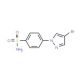 4-(4-Bromo-1H-pyrazol-1-yl)benzenesulfonamide (CAS 957034-91-2) - chemical structure image