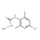 4-(4-Bromo-2,6-dimethylphenyl)-3-thiosemicarbazide (CAS 122813-72-3) - chemical structure image