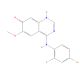 4-[(4-Bromo-2-fluorophenyl)amino]-6-methoxy-7-Quinazolinol (CAS 196603-96-0) - chemical structure image