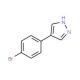 4-(4-Bromophenyl)pyrazole (CAS 849021-16-5) - chemical structure image