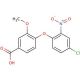 4-(4-chloro-2-nitrophenoxy)-3-methoxybenzoic acid - chemical structure image