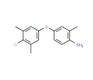 4-(4-Chloro-3,5-dimethylphenoxy)-2-methylaniline - chemical structure image