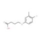 4-(4-Chloro-3-methyl-phenoxy)-butyric acid (CAS 23609-99-6) - chemical structure image