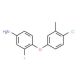 4-(4-Chloro-3-methylphenoxy)-3-fluorophenylamine - chemical structure image